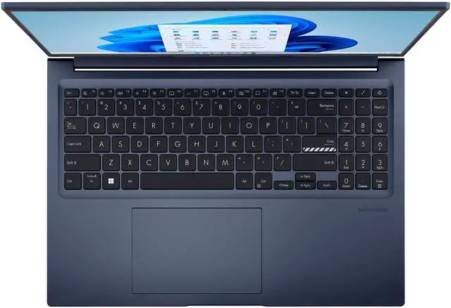 Alt view image 6 of 7 - ASUS VivoBook 16" HD Energy-efficient LED Laptop | AMD Ryzen R7-5800H Processor | 16GB RAM | 512GB SSD | AMD Radeon Graphics | Windows 11 | Blue | Bundle with Wireless Mouse