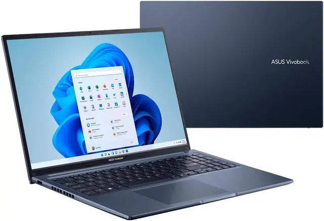 Alt view image 7 of 7 - ASUS VivoBook 16" HD Energy-efficient LED Laptop | AMD Ryzen R7-5800H Processor | 16GB RAM | 512GB SSD | AMD Radeon Graphics | Windows 11 | Blue | Bundle with Wireless Mouse