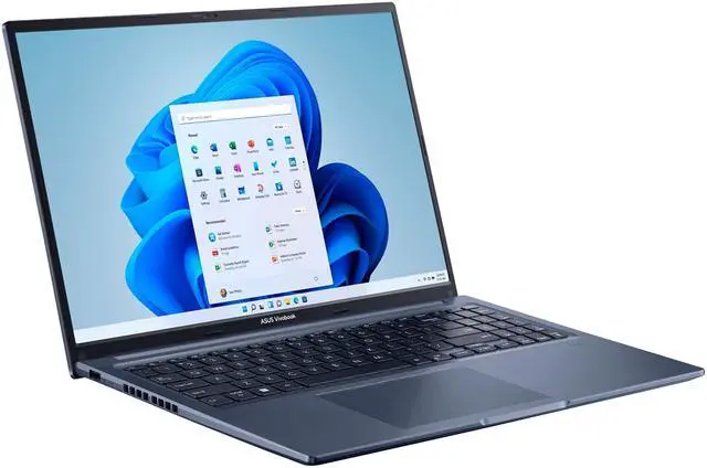 Alt view image 3 of 7 - ASUS VivoBook 16" HD Energy-efficient LED Laptop | AMD Ryzen R7-5800H Processor | 16GB RAM | 512GB SSD | AMD Radeon Graphics | Windows 11 | Blue | Bundle with Wireless Mouse