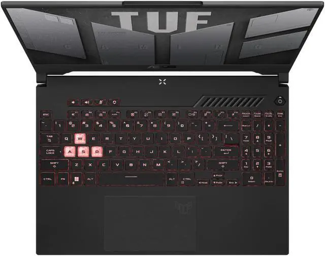 Alt view image 5 of 7 - Asus TUF 15.6" 144Hz FHD Gaming Laptop | AMD R7-6800H Processor | NVIDIA GeForce RTX 3050 Ti | 32GB RAM | 1TB SSD | Windows 11 Home | Backlit Keyboard | Bundle with Mouse Pad