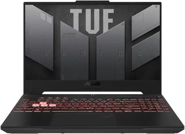 Alt view image 2 of 7 - Asus TUF 15.6" 144Hz FHD Gaming Laptop | AMD R7-6800H Processor | NVIDIA GeForce RTX 3050 Ti | 32GB RAM | 1TB SSD | Windows 11 Home | Backlit Keyboard | Bundle with Mouse Pad