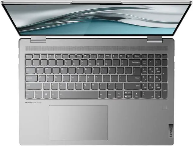 Alt view image 4 of 7 - Lenovo Yoga 7i 2-in-1 16" 2.5K Touch Screen Laptop | Intel Core i7-1260P Processor | 16GB RAM | 1TB SSD | Backlit Keyboard | Fingerprint | Windows 11 Home | Bundle Capacitive Stylus with Magnetic