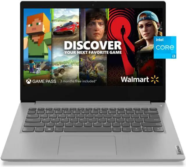 Alt view image 5 of 7 - Lenovo IdeaPad 3i 14"FHD Laptop | Intel Core i3-1115G4 Processor | Intel UHD Graphics | 4GB RAM | 128GB SSD | Windows 11 S Mode | Bundle with Wireless Mouse