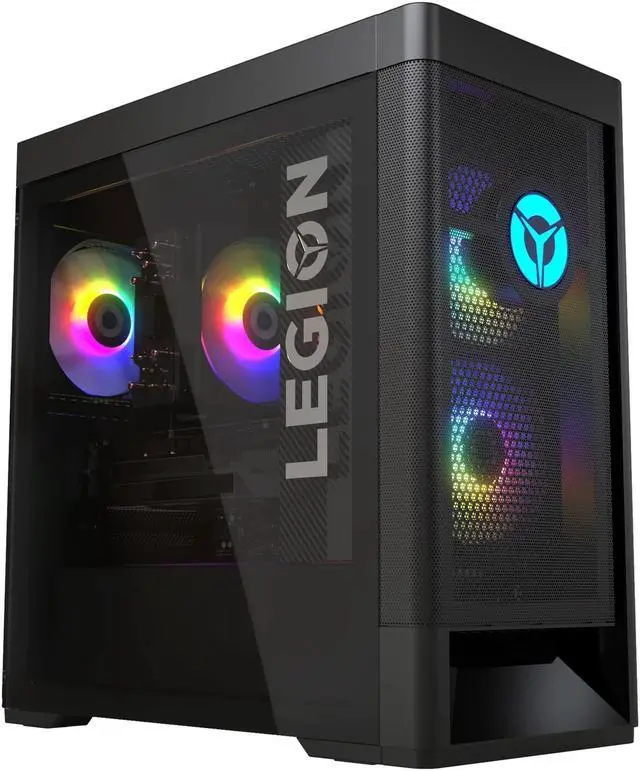 Alt view image 7 of 7 - New Lenovo Legion Tower T5i Gaming Desktop | Intel Core i7-11700 Processor | 32GB RAM  | 1TBSSD+2TBHDD  |NVIDIA GeForce RTX 3060 Ti 8GB GDDR6 Graphics  |Windows 11 Pro | Black | Bundled with Mouse Pad