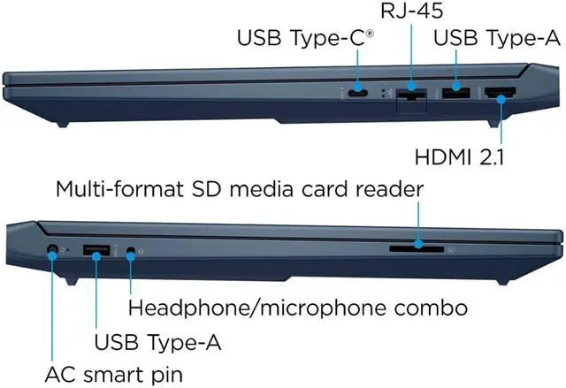 Alt view image 7 of 7 - New HP Victus 15.6" FHD IPS Premium Gaming Laptop | Intel Core i5-13420H Processor | 16GB RAM | 512GB SSD | NVIDIA GeForce RTX 3050 Graphics | Backlit Keyboard | Windows 11 | with Mouse Pad Bundle