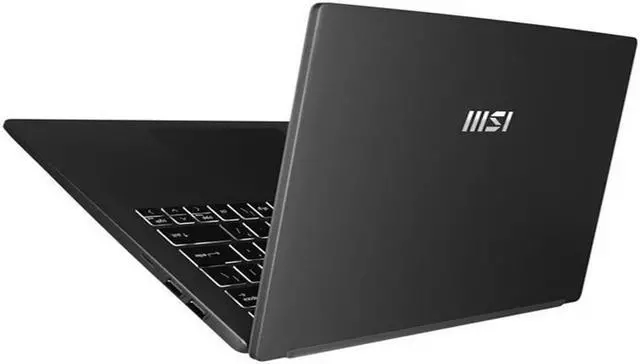 Alt view image 3 of 5 - MSI Modern 14" FHD Laptop | Intel Core i7-1195G7 Processor | 16GB RAM | 1024GB SSD | Intel Iris Xe Graphics | Backlit Keyboard | Windows 11 Home | Black | Bundle with Wireless Mouse
