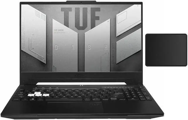 Main image of Asus TUF Dash 15.6" 144Hz FHD Gaming Laptop | 12th Generation Core i7-12650H | 64GBDDR5 | 2x1024GBSSD |NVIDIA GeForce RTX 3070 | Backlit Keyboard | Windows 11 Home | Bundled with Mouse Pad