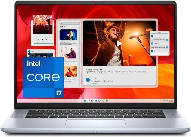 Main image of Dell Inspiron 16 inch 2.5K Display Laptop| Intel Core i7-13620H Processor | Intel UHD Graphics | Blue |Backlit | 16GB RAM DDR5 | 1024GB SSD | Windows 11 Home