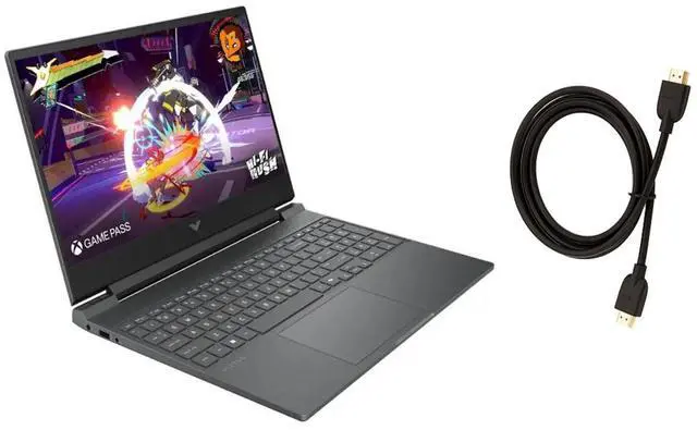 Main image of HP Victus 15.6" 144Hz Full HD Gaming Laptop |Intel Core i5-13420H | NVIDIA GeForce RTX 3050 | Copilot |Backlit| Silver | 8GB RAM | 1024GB SSD |Windows 11 Home |Bundle with HDMI Cable