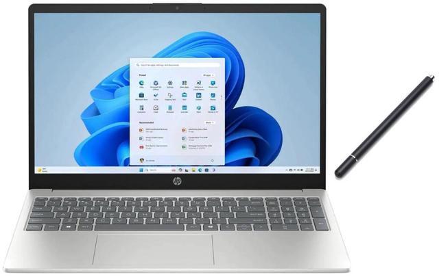 Main image of HP 15.6 inch Windows Touch Laptop |Intel Core i5-1334U| Intel Iris Xe Graphics |Webcam |Bluetooth|Silver| 16GB RAM | 1024GB SSD |Windows 11 Home |Bundle with Stylus Pen