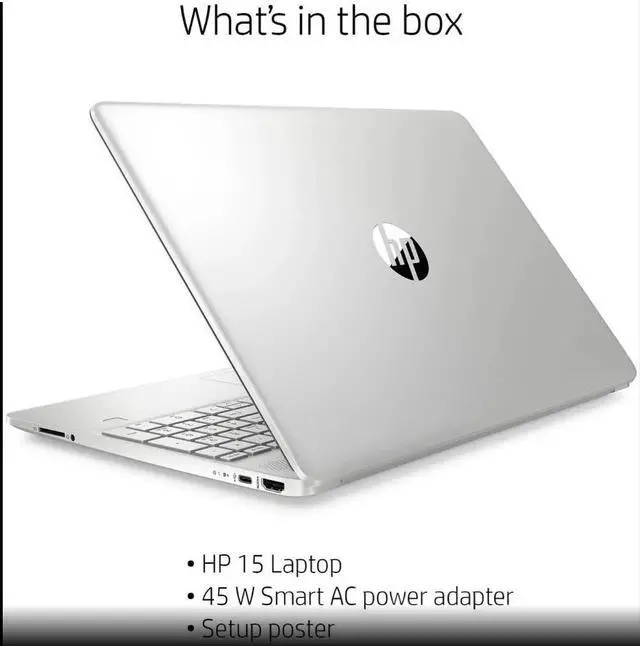 Alt view image 4 of 6 - HP 15.6" FHD Touch IPS Laptop|Intel Core i3-1115G4| Intel UHD Graphics | Camera |Wifi|Silver| 8GB RAM | 256GB SSD |Windows 10 S |Bundle with Stylus Pen