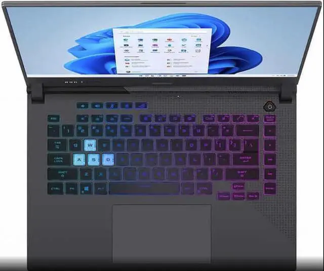 Alt view image 5 of 6 - ASUS 15.6" ROG Strix G15 Laptop - AMD Ryzen 7 4800H - GeForce RTX 3060 - 1080p - Eclipse Gray G513IM-US73 16GB RAM 512GB SSD