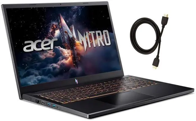 Main image of Acer Nitro V Gaming Laptop 15.6" FHD 165Hz Display | Intel Core i5-13420H Processor| NVIDIA GeForce RTX 4050| Backlit |Sleeve|  32GB RAM DDR5 | 2TB SSD  | Windows 11 Home | Bundle with HDMI Cable