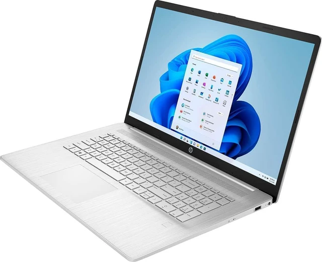 Alt view image 2 of 5 - HP 17.3" FHD Laptop | AMD Ryzen 5 5500U Processor | 8GB RAM | 256GB SSD | Fingerprint reader | Windows 10 Home in S mode