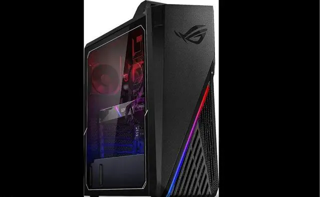 Main image of Asus ROG Desktop | Intel® Core i7-11700F Processor | NVIDIA GeForce RTX 3070 | 16GB RAM | 512GB SSD+1TB HDD | Windows 10 Home | Black | Bundle with Woov Mouse Pad
