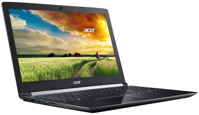Alt view image 5 of 5 - Acer Aspire 5 15.6" Full HD LED-backlit Display Laptop (2018 est) Intel Core i5-7200U Processor 2.5GHz 8GB DDR4 RAM 1TB HDD 802.11ac Bluetooth HDMI SD Media Reader Webcam Windows 10 Home 64-Bit