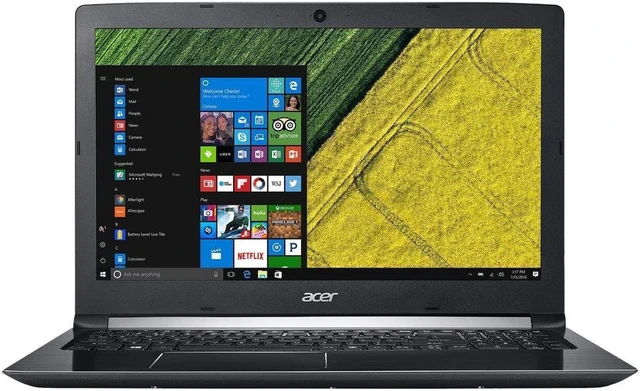 Alt view image 5 of 5 - 2018 Acer Aspire 5 15.6" Full HD(1920x1080) LED-backlit ComfyView Laptop Intel Core i3-7100U Processor 2.4GHz 8GB DDR4 RAM 1TB HDD 802.11ac Bluetooth HDMI SD Media Reader Webcam Windows 10