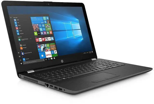 Alt view image 3 of 5 - 2018 HP Flagship High Performance 15.6 HD WLED-backlit Laptop , Intel 8th Gen Core i5-8250U Quad-Core, 16GB DDR4, 2TB HDD, Optical Drive, WIFI, Bluetooth,HD Camera ,HDMI, Windows 10, Jet Black