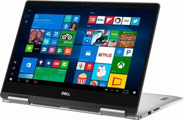 Alt view image 5 of 5 - Newest Dell Inspiron 7000 2-in-1 13.3" Full HD 10-Point Multitouch IPS Laptop | Intel Core i5-8250U Quad-Core| 8GB DDR4 Ram | 256GB M.2 SSD | Backlit keyboard | MaxxAudio | HDMI |Windows 10 | Era Gray