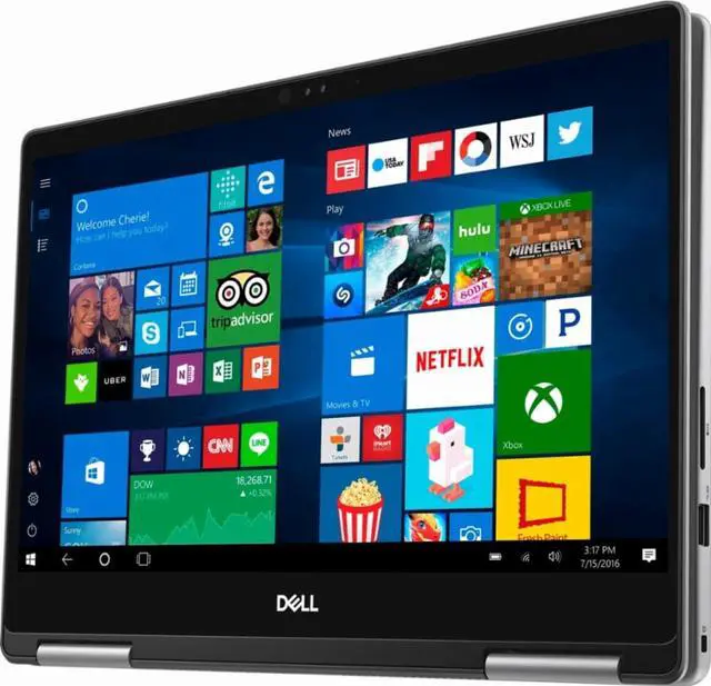 Alt view image 4 of 5 - Newest Dell Inspiron 7000 2-in-1 13.3" Full HD 10-Point Multitouch IPS Laptop | Intel Core i5-8250U Quad-Core| 8GB DDR4 Ram | 256GB M.2 SSD | Backlit keyboard | MaxxAudio | HDMI |Windows 10 | Era Gray