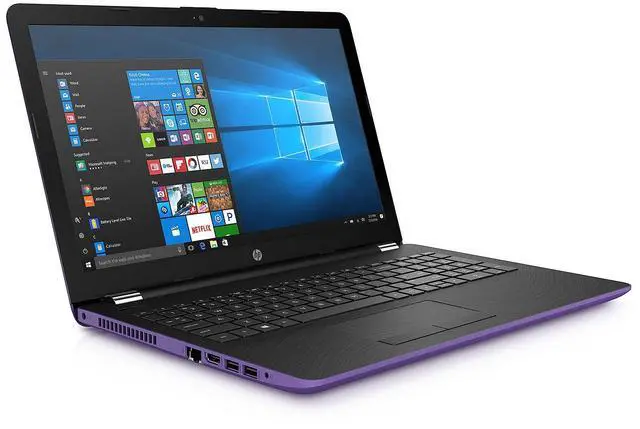 Alt view image 2 of 5 - 2018 HP High Performance Laptop PC 15.6" HD+ Display |8th Gen Intel i5-8250 Quad-Core | 12GB DDR4 RAM | 2TB HDD | DVD-RW | HDMI | HD Webcam |802.11AC | Bluetooth |Windows 10 | Purple