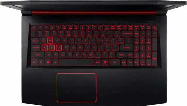 Alt view image 3 of 5 - 2018 Acer Nitro 5 15.6" FHD IPS Gaming Laptop |8th Gen Intel Quad Core i5-8300H| 8GB DDR4|256G SSD |Nvidia Geforse GTX1050Ti 4GB GDDR5 | Red Backlit KB| Bluetooth | SD Card Reader | Window 10