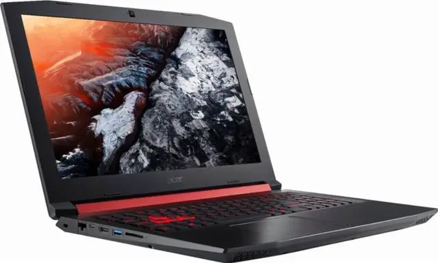 Alt view image 4 of 5 - 2018 Acer Nitro 5 15.6" FHD IPS Gaming Laptop |8th Gen Intel Quad Core i5-8300H| 8GB DDR4|256G SSD |Nvidia Geforse GTX1050Ti 4GB GDDR5 | Red Backlit KB| Bluetooth | SD Card Reader | Window 10