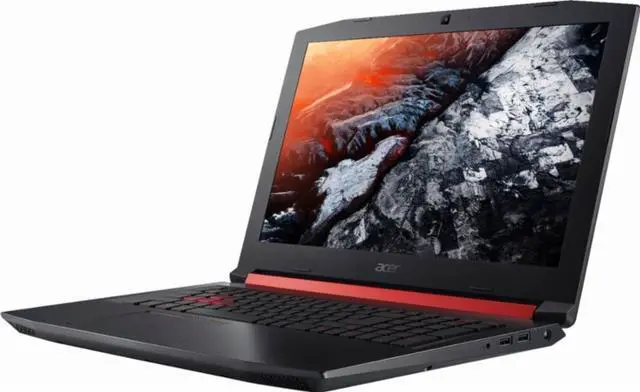 Alt view image 5 of 5 - 2018 Acer Nitro 5 15.6" FHD IPS Gaming Laptop |8th Gen Intel Quad Core i5-8300H| 8GB DDR4|256G SSD |Nvidia Geforse GTX1050Ti 4GB GDDR5 | Red Backlit KB| Bluetooth | SD Card Reader | Window 10