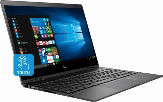 Alt view image 3 of 6 - HP Envy x360 2-in-1 13.3" FHD Touch-Screen Premium Build Laptop Computer| AMD Ryzen 5 2500U up to 3.6GHz| 8GB RAM| 128GB PCI-e SSD| WiFi|Bluetooth|Windows Ink | Windows 10 |Dark Ash Silver