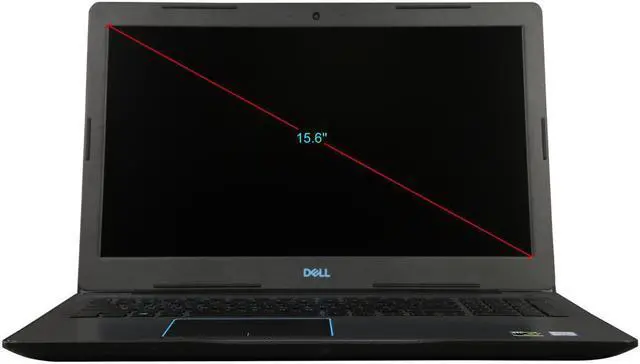 Alt view image 5 of 7 - 2019 Newest Dell 15.6" FHD IPS High-Performance Gaming Laptop | Intel Core i5-8300H Quad-Core | 8GB+1TB HDD | GeForce GTX 1050 Ti 4GB | Backlit Keyboard | Windows 10