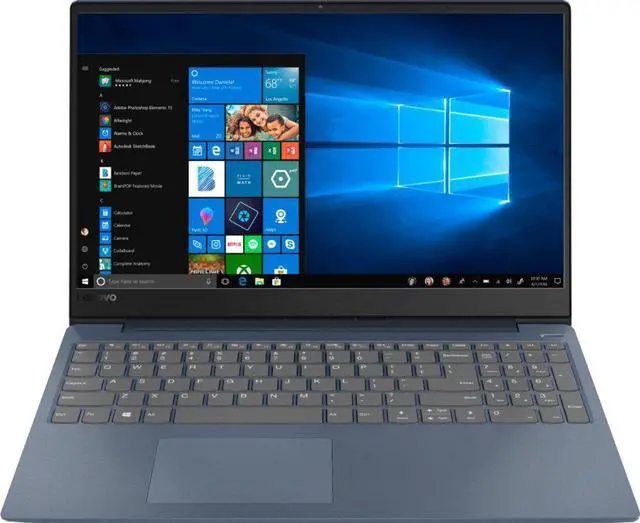 Alt view image 5 of 6 - Lenovo Ideapad Premium 15.6 Inch HD Narrow Bezels Laptop |Intel Core i3-8130U| 4GB DDR4 | 128G SSD |  WiFi | HD webcam |HDMI | 4-in-1 SD Card |Dolby Audio |Windows 10 S|Midnight Blue|Aluminum chassis