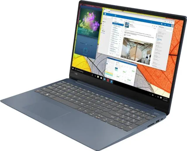 Alt view image 6 of 6 - Lenovo Ideapad Premium 15.6 Inch HD Narrow Bezels Laptop |Intel Core i3-8130U| 4GB DDR4 | 128G SSD |  WiFi | HD webcam |HDMI | 4-in-1 SD Card |Dolby Audio |Windows 10 S|Midnight Blue|Aluminum chassis