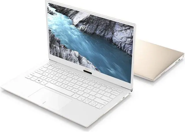 Alt view image 2 of 4 - Dell XPS 13 9370 Ultrabook: Core i7-8550U, 256GB SSD, 8GB RAM, 13.3" UHD 4K Touch Display, Backlit Keyboard, Fingerprint Reader, Windows 10 (Gold)