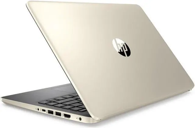 Alt view image 4 of 5 - HP 14 Premium HD Micro-edge Laptop |10Th Intel Core i3-1005G1|8GB DDR4|128GB M.2 SSD| Wi-Fi | Fast Charge| HDMI | Windows 10 | Pale Gold