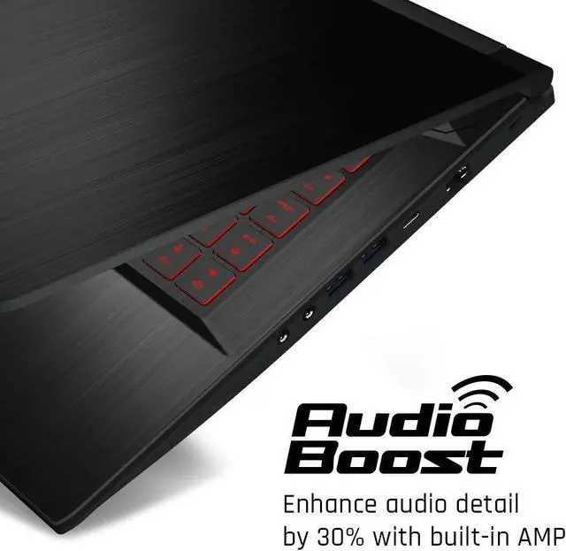 Alt view image 13 of 17 - MSI GF Series GF63 THIN 9SC 15.6" 60 Hz IPS Intel Core i5 9th Gen 9300H (2.40 GHz) GeForce GTX 1650 Max-Q 8 GB Memory 512 GB NVMe SSD Windows 10 Home 64-bit Gaming Laptop