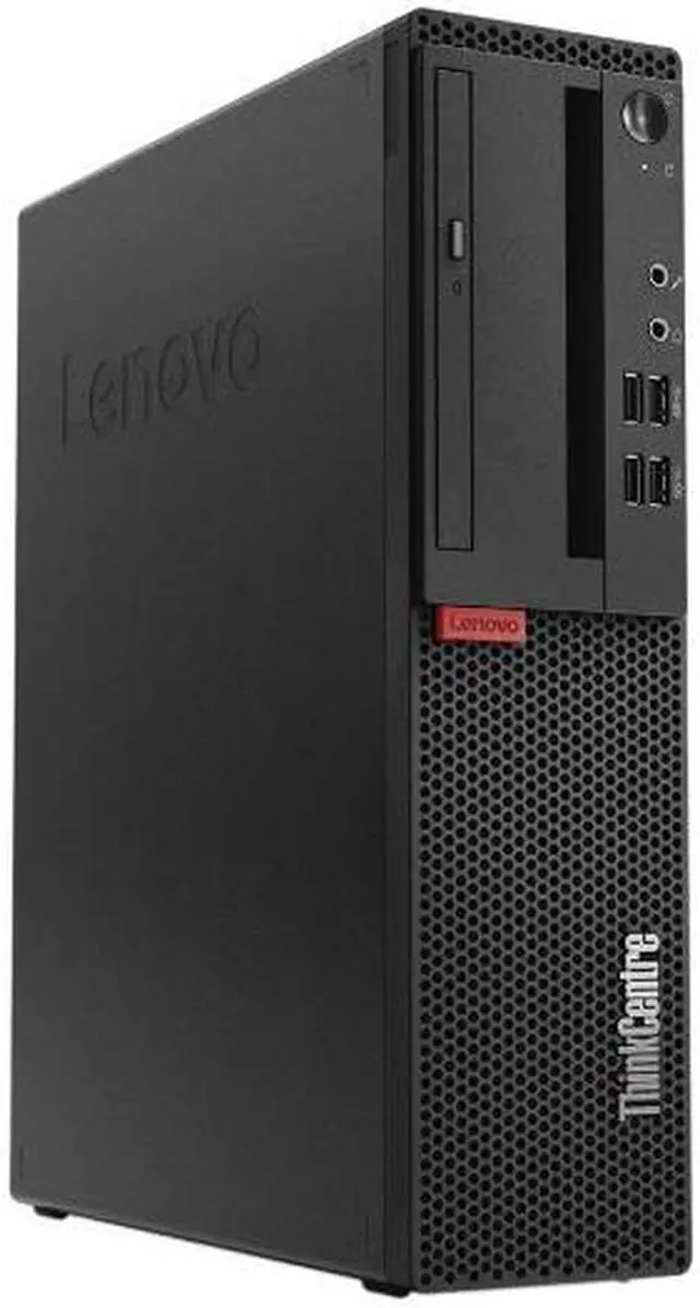 Alt view image 2 of 4 - Lenovo ThinkCentre M710s 10M7000SUS Desktop Computer - Intel Core i5 (7th Gen) i5-7400 3 GHz - 8 GB DDR4 SDRAM - 1 TB HDD - Windows 10 Pro 64-bit (English) - Small Form Factor - Black - DVD-Writer ...
