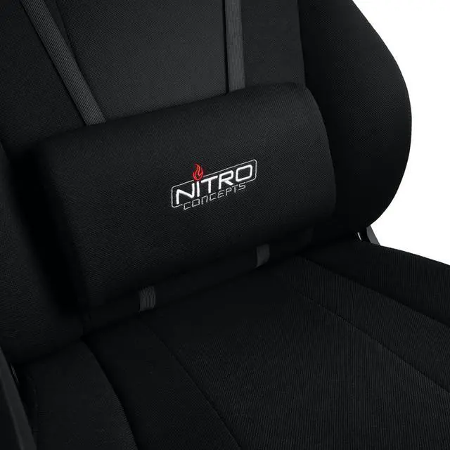 Alt view image 6 of 7 - Nitro Concepts E250 Gaming Chair - Black