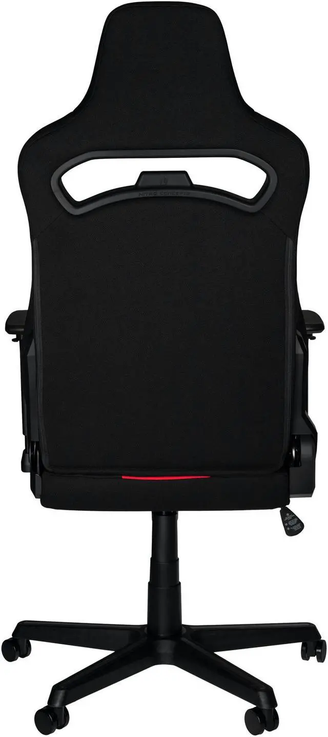 Alt view image 4 of 7 - Nitro Concepts E250 Gaming Chair - Black/Red