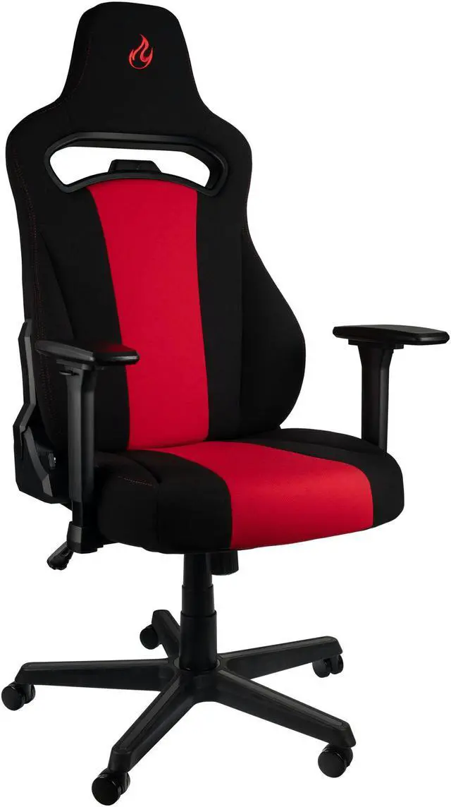 Alt view image 2 of 7 - Nitro Concepts E250 Gaming Chair - Black/Red