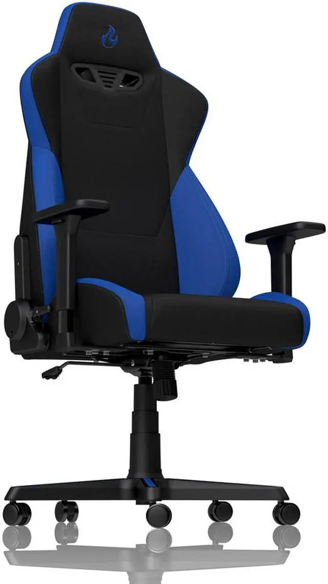 Alt view image 5 of 7 - Nitro Concepts S300 Galactic Blue Ergonomic Office Gaming Chair - NC-S300-BB