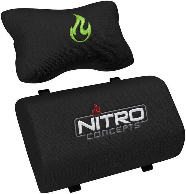 Alt view image 6 of 7 - Nitro Concepts S300 Atomic Green Ergonomic Office Gaming Chair