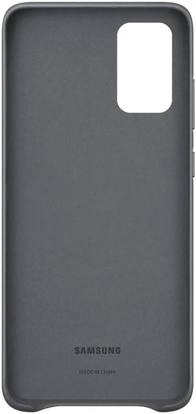 Alt view image 2 of 9 - Samsung Leather Cover for Galaxy S20 Plus - Gray