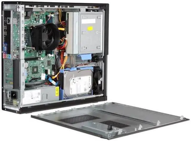 Alt view image 6 of 7 - Dell OptiPlex 390 Desktop Intel Core i5-2400 3.10GHz 8GB RAM 250 GB HD DVD-RW Windows 10 64-Bit With HDMI with Dell 22" LCD Monitor