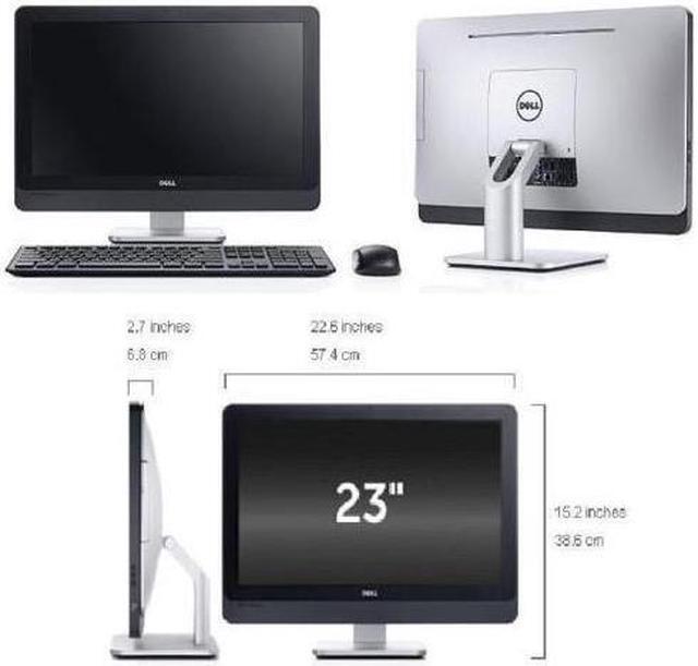 Alt view image 6 of 7 - Dell OptiPlex 9010 LED 23" 1920 x 1080 Resolution AiO - Intel Core i5 3rd Gen 3550S 3.0GHz 16 GB DDR3 RAM 512 GB SSD DVD-RW Windows 10 Pro 64-Bit