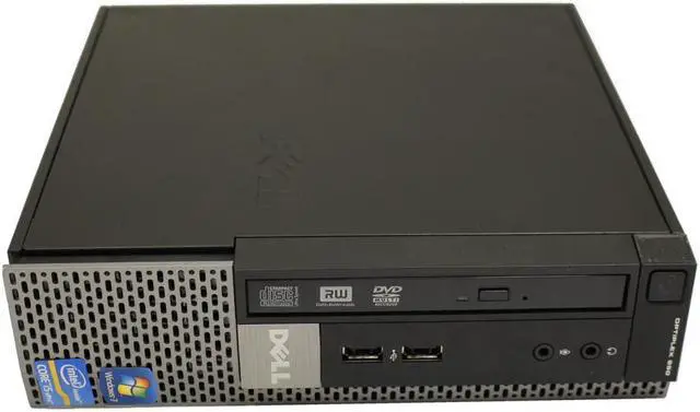 Alt view image 8 of 8 - Dell OptiPlex 990 USFF Desktop Computer Intel Quad-Core i5 CPU 8GB DDR3 RAM 500GB HD DVDRW WiFi  Windows 10 Professional 64-Bit