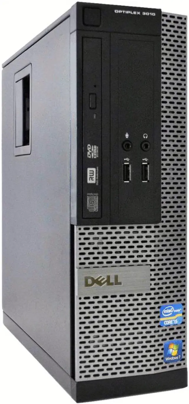 Alt view image 3 of 7 - Dell OptiPlex SFF Desktop with Dell Widescreen 22"Monitor - Intel Core i3-3220 3.30GHz 4GB RAM 500 GB HD DVD-RW DVD-RW WiFi HDMI Windows 10 Professional 64-Bit