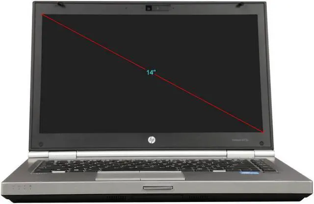 Alt view image 4 of 7 - HP Elitebook 8470p 14" HD LED Notebook Laptop 3rd Gen. Intel Core i5-3320m 2.60GHz 16GB DDR3 RAM 1TB SSD Webcam 1366 x 768 WiFi Bluetooth Microsoft Windows 10 Professional 64-Bit