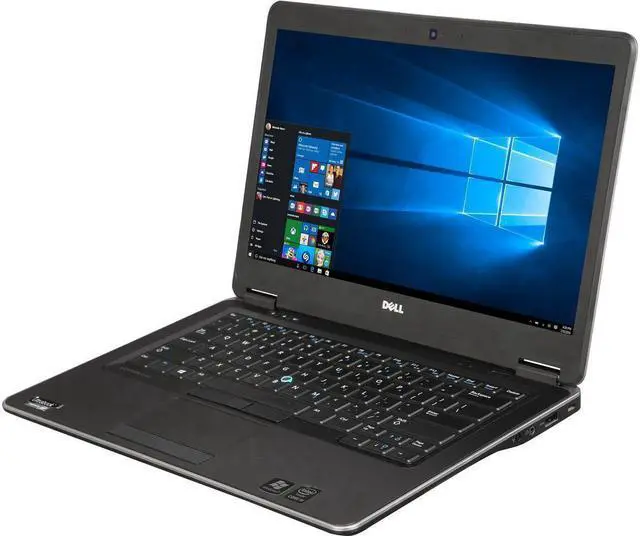 Main image of Dell Latitude E7440 14" HD LED UltraBook Laptop 4th Gen. Intel Core i5 16GB DDR3 SODIMM RAM 512 GB SSD HDMI Webcam Windows 10 Pro