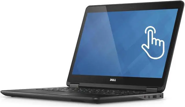 Main image of Dell Latitude E7440 14" FHD 1920 x 1080 Touchscreen UltraBook Laptop 4th Gen. Intel Core i5 8GB DDR3 RAM 128 GB mSata + 1TB Solid State (SSD) HDMI Webcam Windows 10 Pro