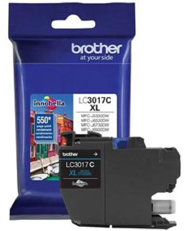 Main image of Brother LC3017 Cyan Ink Cartridge, High Yield, LC3017CS